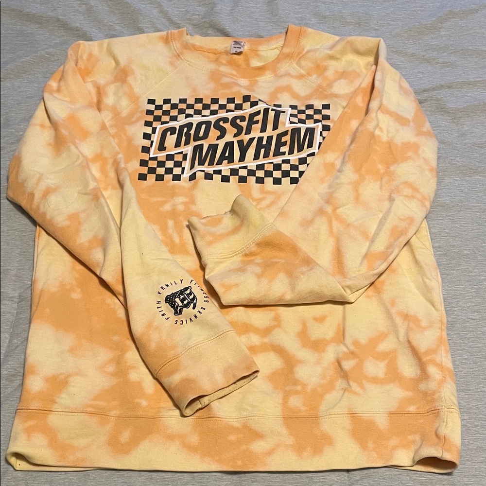 Crossfit Mayhem Yellow Pullover